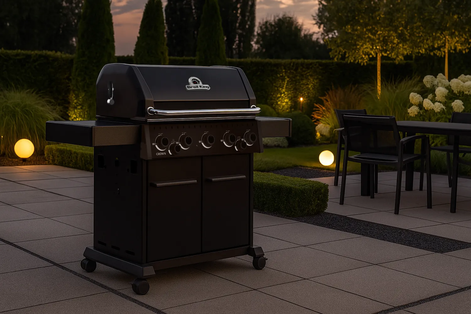 grill Crown 590 Shadow